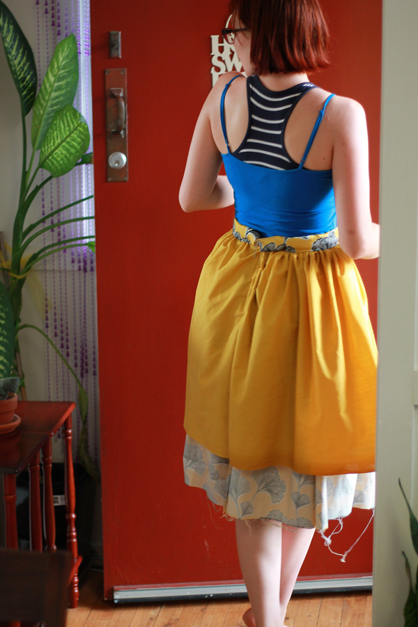 DIY Gathered Skirt Dress – The Sewing Things Blog